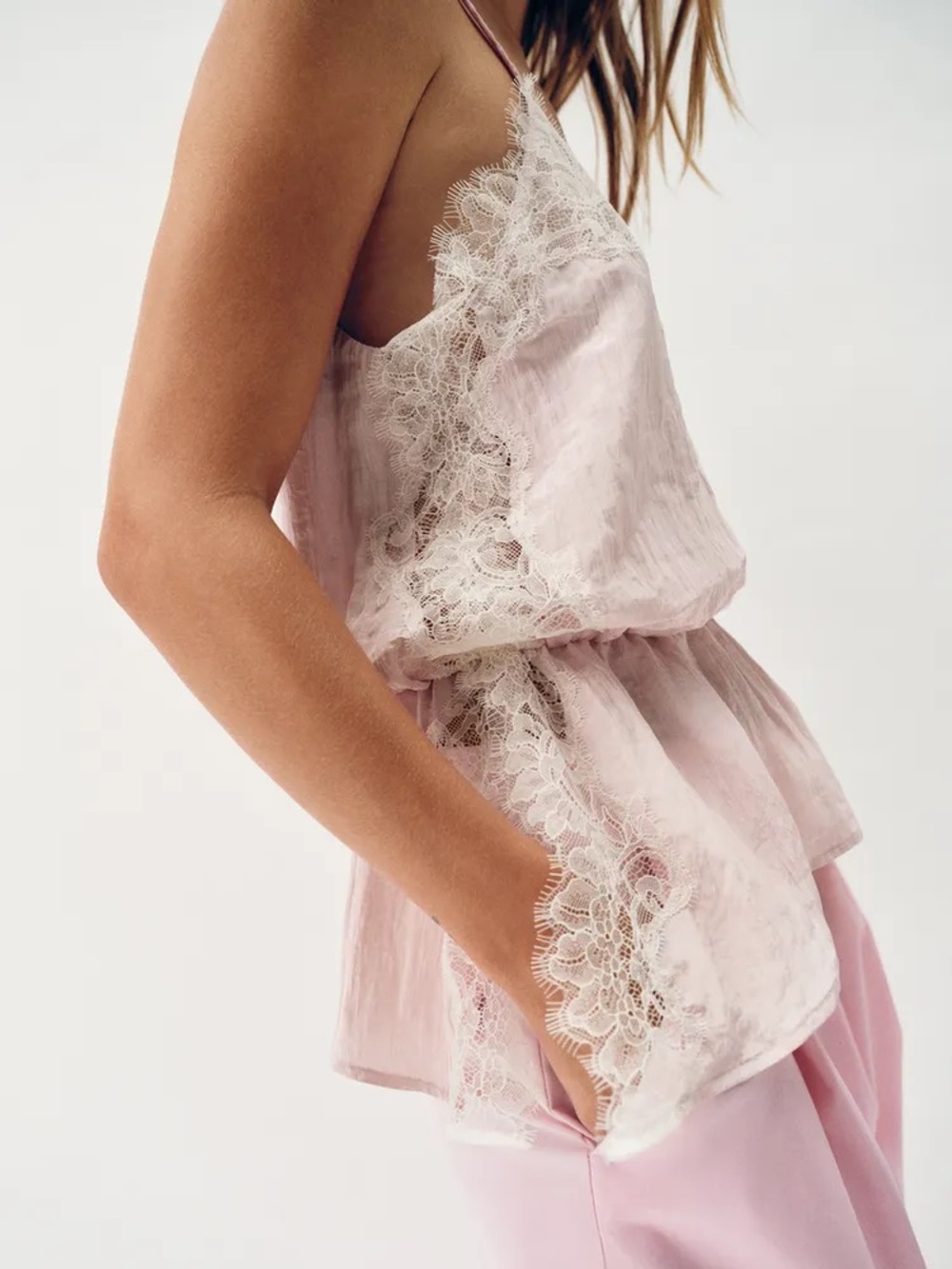 ZARA LACE CAMISOLE TOP